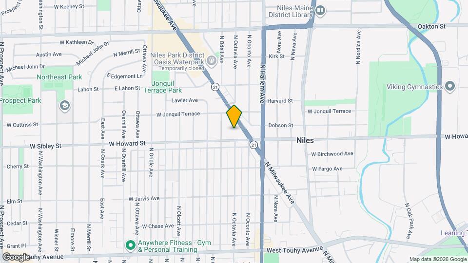 7628.5 N Milwaukee Ave, Unit A3 Mapa y Detalles de la Ubicación