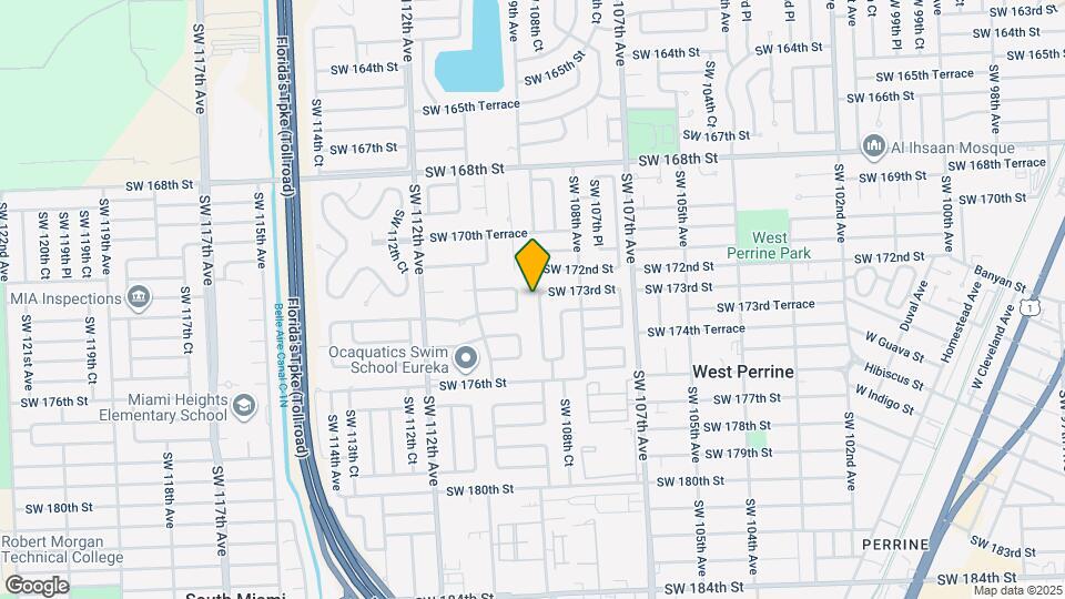 17310 SW 109th Ave Map and Location Details