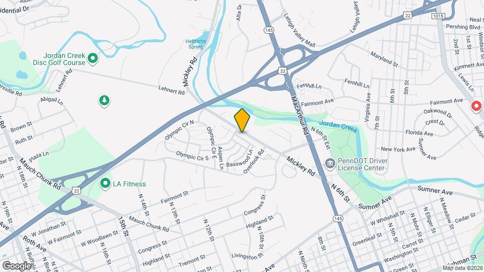 318 Mickley Rd Map and Location Details