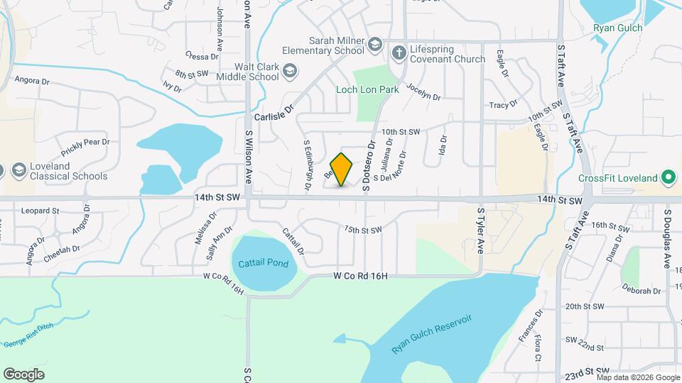 1270 Carlene Dr Map and Location Details