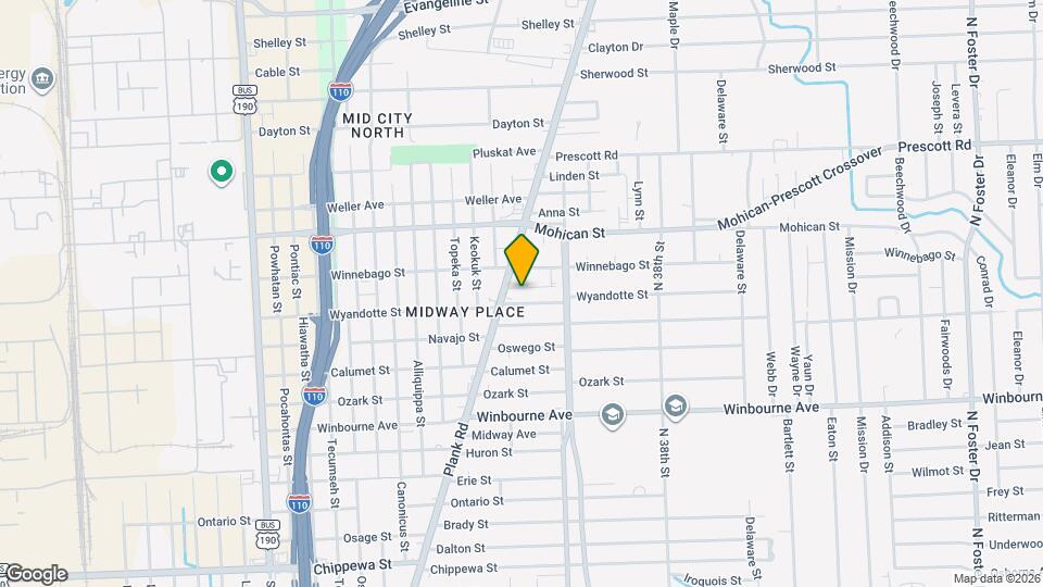 3128 Pampas St Map and Location Details