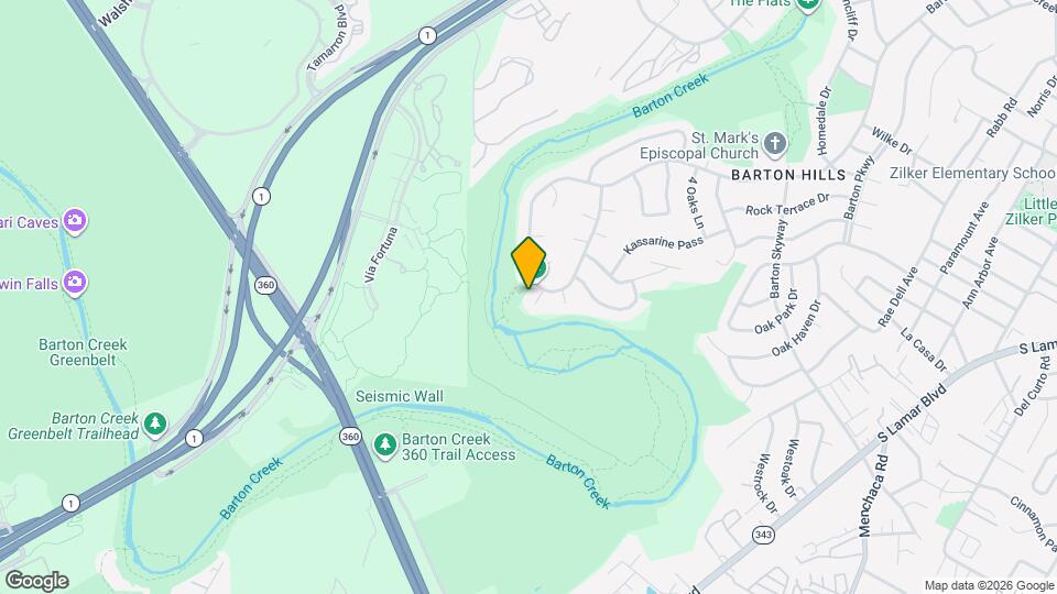2802 Horseshoe Bend Cove Map and Location Details