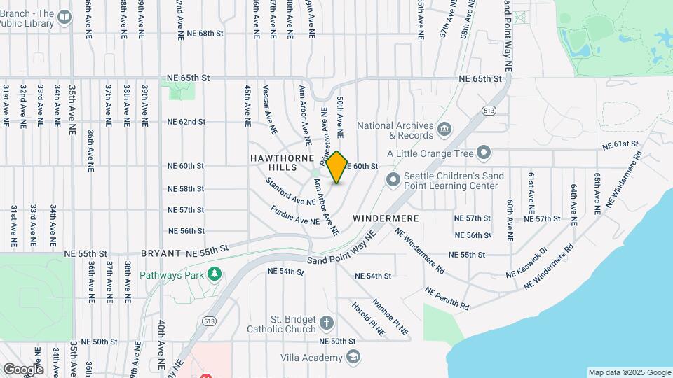 4925 Stanford Ave NE Mapa y Detalles de la Ubicación