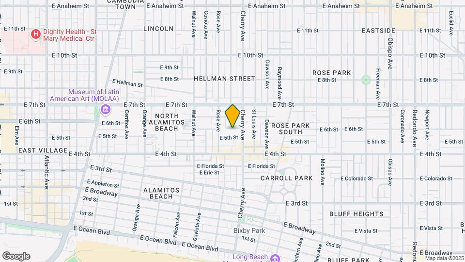 1900 E Beverly Way Mapa y Detalles de la Ubicación