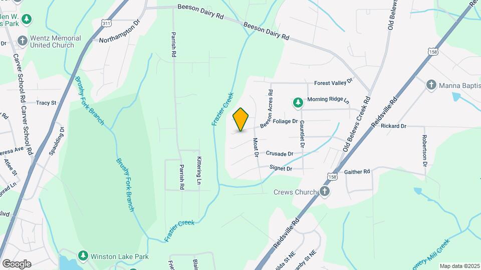 3145 Beeson Acres Rd Map and Location Details