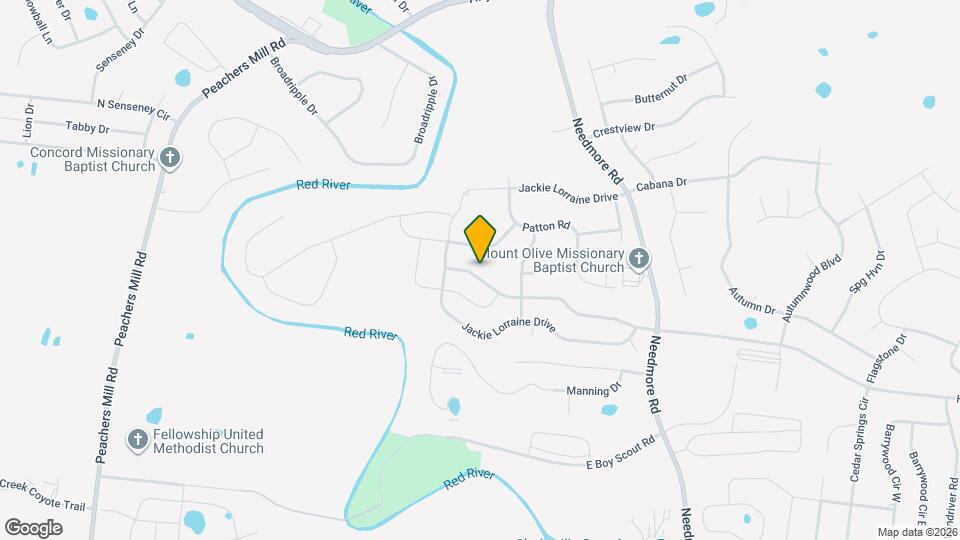 1135 Charles Thomas Dr Map and Location Details