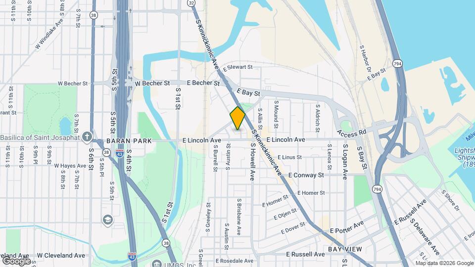 2235 S Robinson Ave, Unit LOWER Mapa y Detalles de la Ubicación