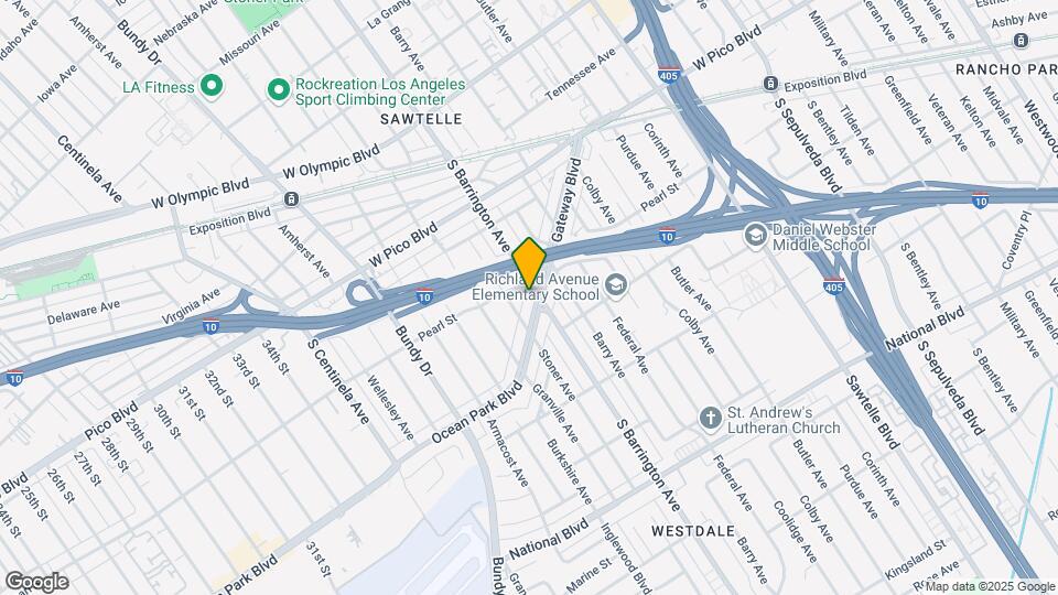 11701 Gateway Blvd Mapa y Detalles de la Ubicación