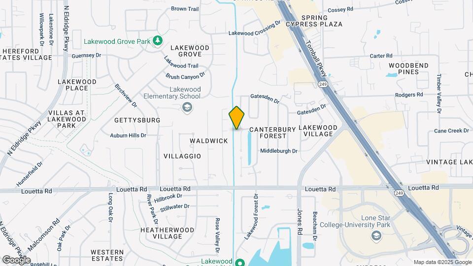15535 Downford Dr Map and Location Details