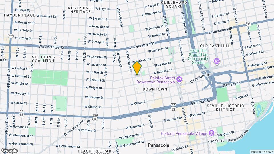 417 W Belmont St Map and Location Details