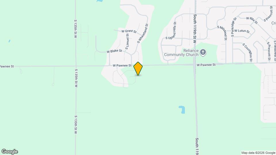 2438 S Wheatland St Map and Location Details