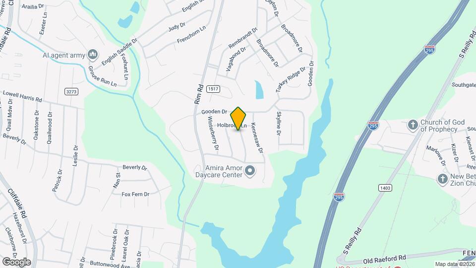 908 Inglewood Ln Map and Location Details