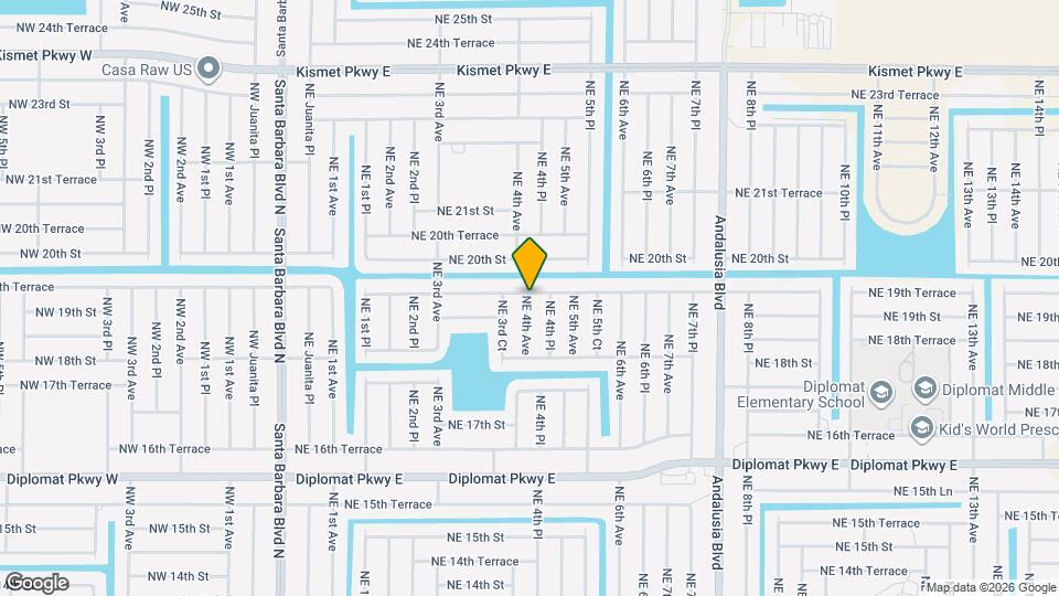 1913 NE 4th Ave Mapa y Detalles de la Ubicación