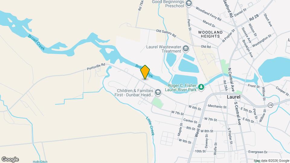 1205 W 6th St Map and Location Details