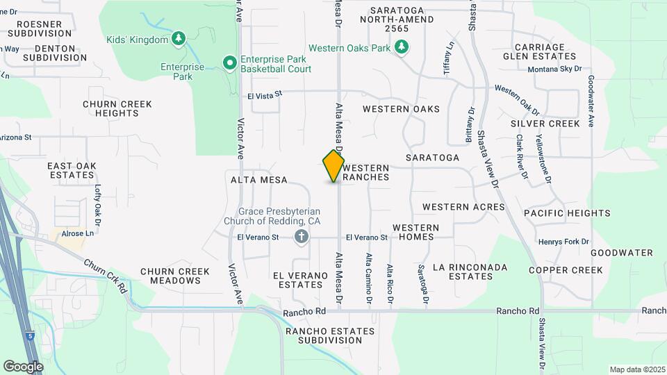 4552 Alta Mesa Dr Map and Location Details