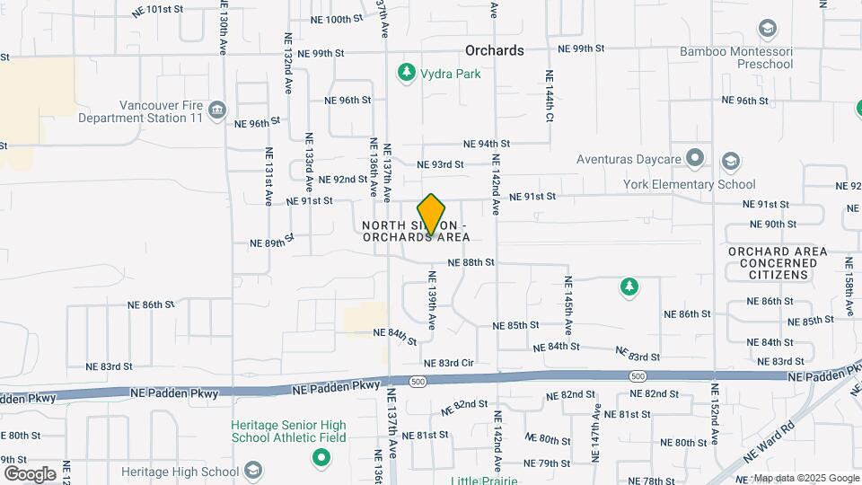 13900 NE 89th Cir Map and Location Details