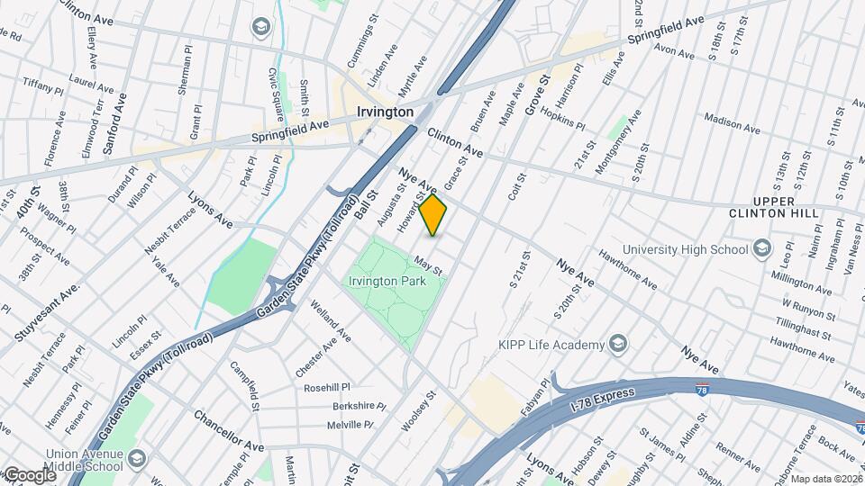 201 Maple Ave Mapa y Detalles de la Ubicación