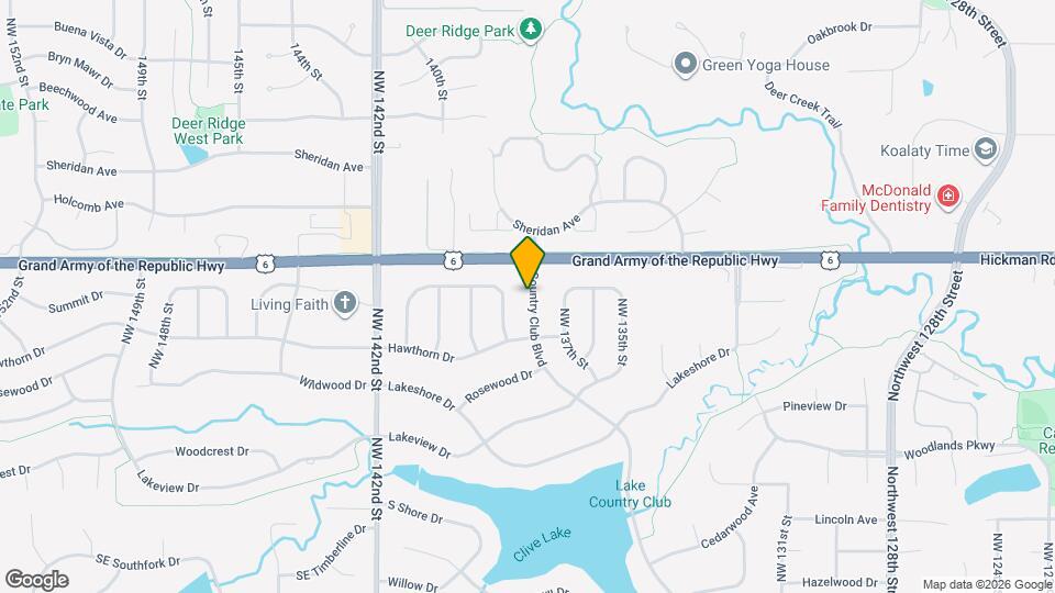 2210 Country Club Blvd Map and Location Details