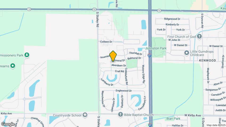 4018 Aberdeen Dr Map and Location Details