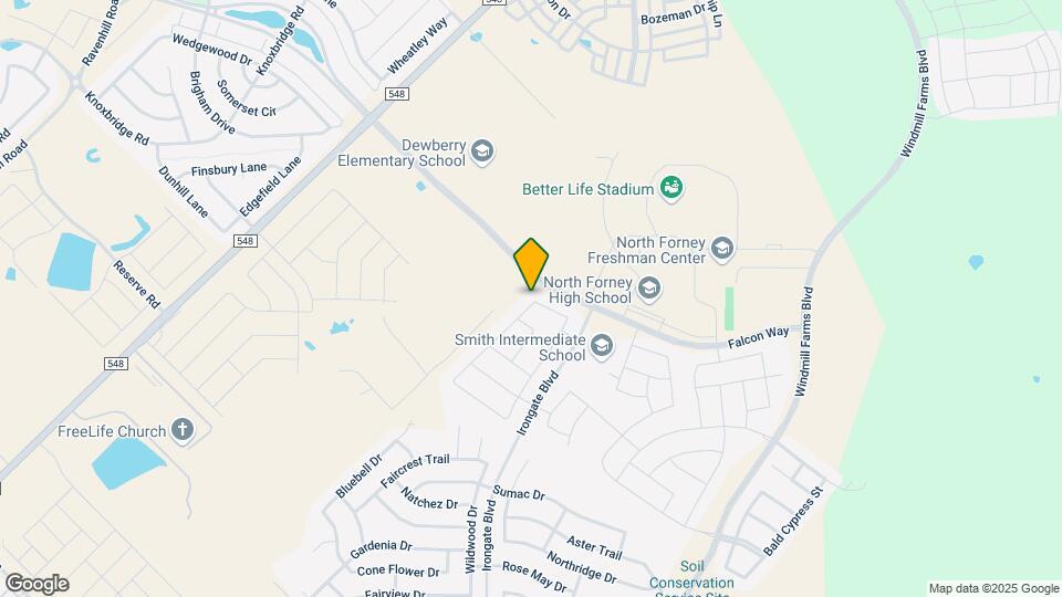 4303 Pyramid Dr Mapa y Detalles de la Ubicación