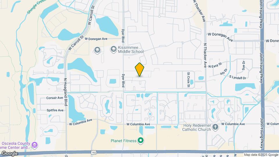 3002 W Fox Squirrel Dr Map and Location Details