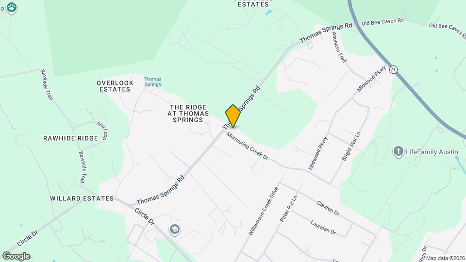 10102 Murmuring Creek Dr Map and Location Details