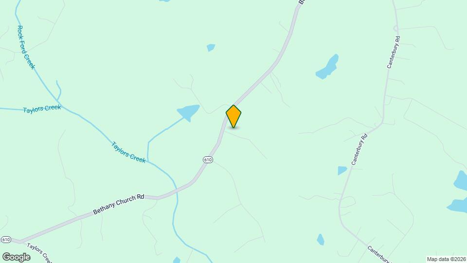 14280 Bethany Church Rd Map and Location Details