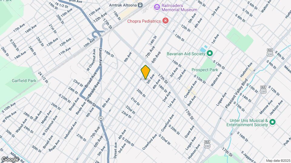 507-09 19TH St Mapa y Detalles de la Ubicación