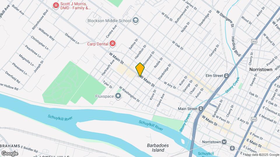 1020 W Main St Map and Location Details