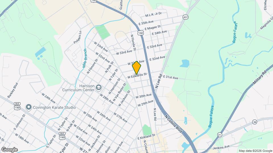 209 W Edwards St Map and Location Details