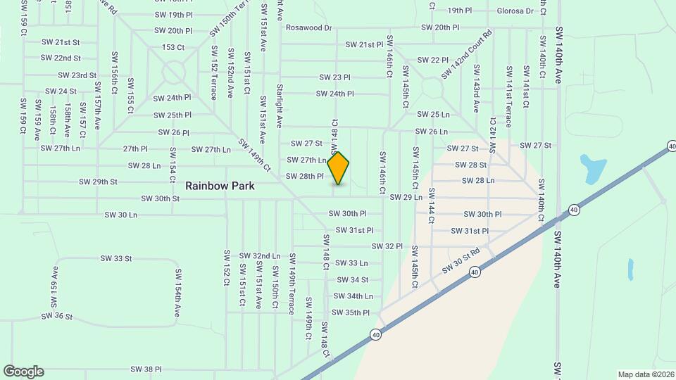 2945 SW 148 Ct Map and Location Details