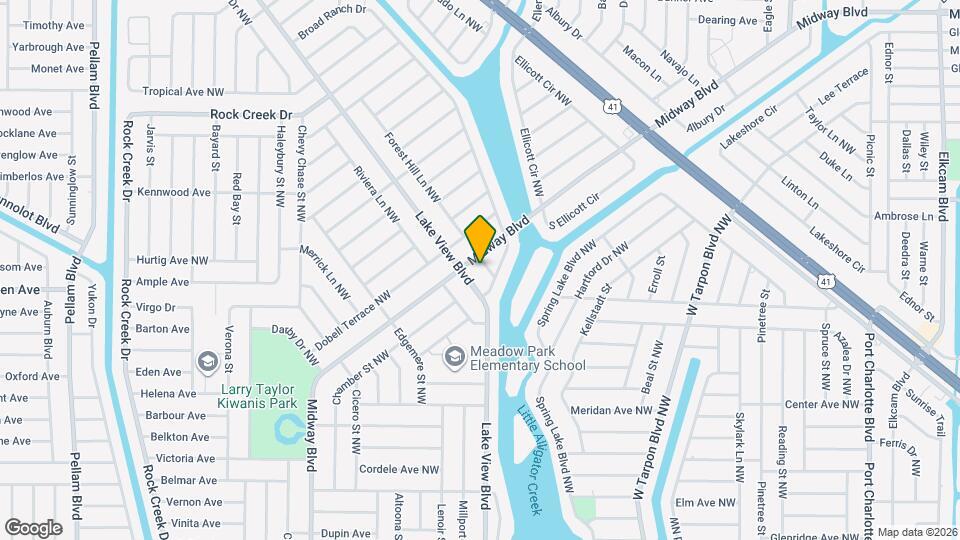 680 Forest Hill Ln NW Map and Location Details