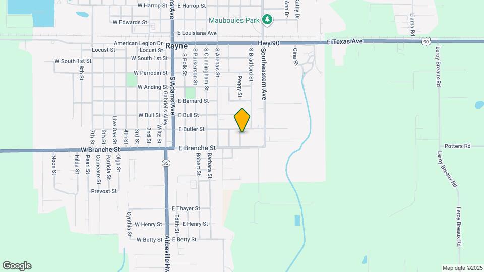 805 S McGown St Map and Location Details