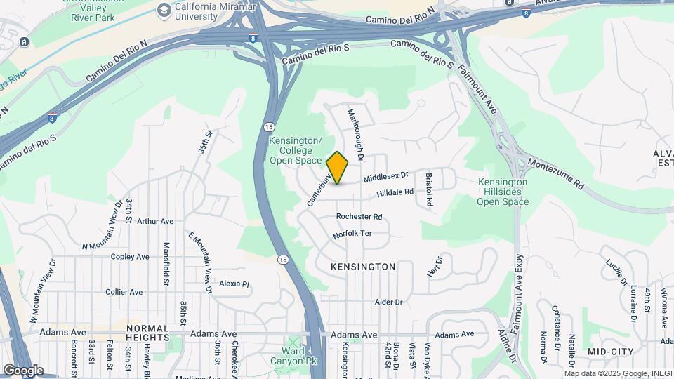 4113 Middlesex Dr Mapa y Detalles de la Ubicación