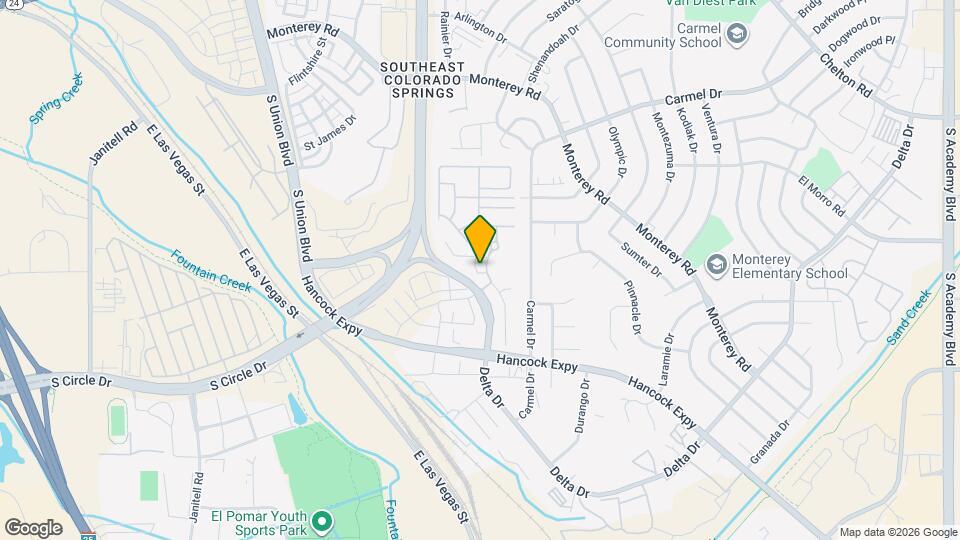 2237 Winter Blossom Point Map and Location Details