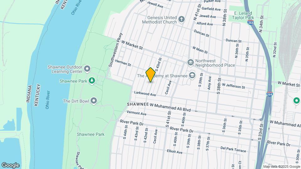 322 S 43rd St Map and Location Details