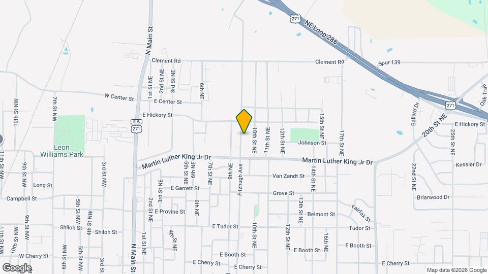 1432 Fitzhugh Ave Map and Location Details