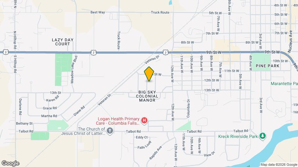 1203 15th Ave W Map and Location Details