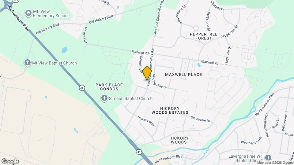 4440 Lavergne Couchville Pike Mapa y Detalles de la Ubicación