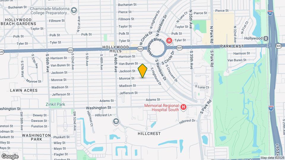 4208 Monroe St Map and Location Details