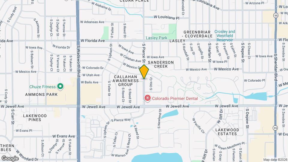 6568 W Colorado Dr Map and Location Details