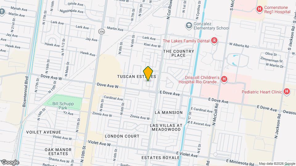 5706 N 3rd Ln Map and Location Details