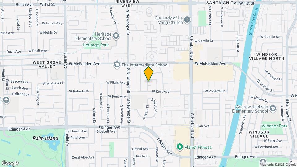 4221 W Roberts Dr, Unit B Map and Location Details