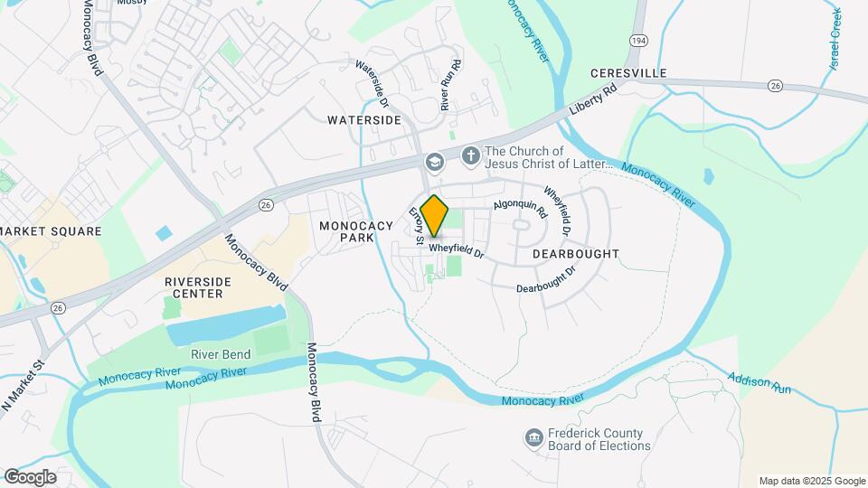 1790 Wheyfield Dr Map and Location Details