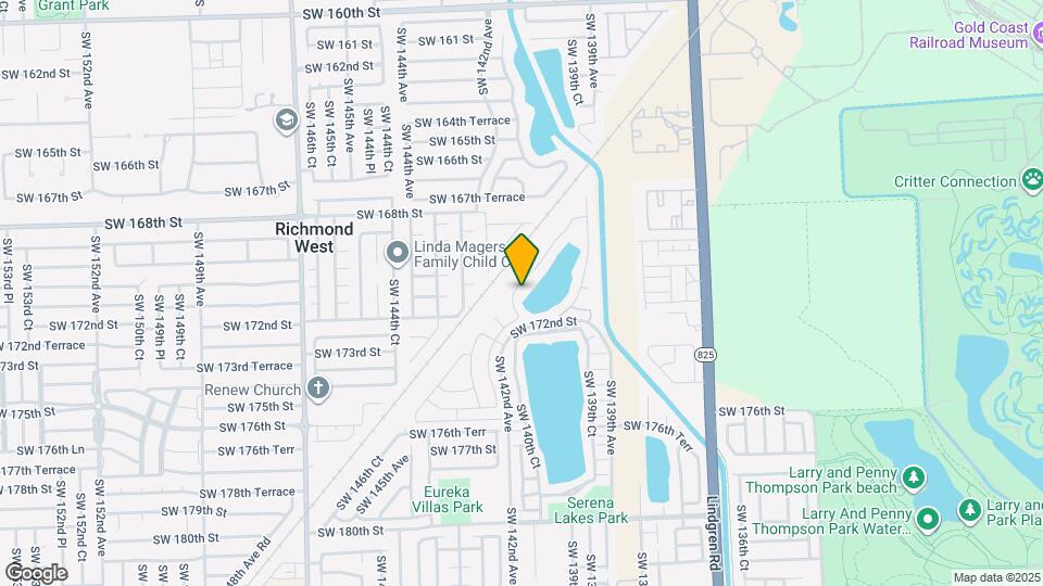 17101 SW 142nd Pl Mapa y Detalles de la Ubicación