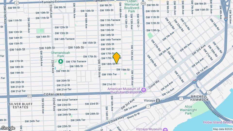 1430 SW 18th St Mapa y Detalles de la Ubicación