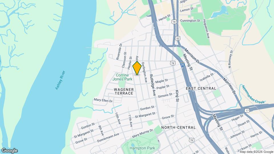 935 Ashley Ave Map and Location Details