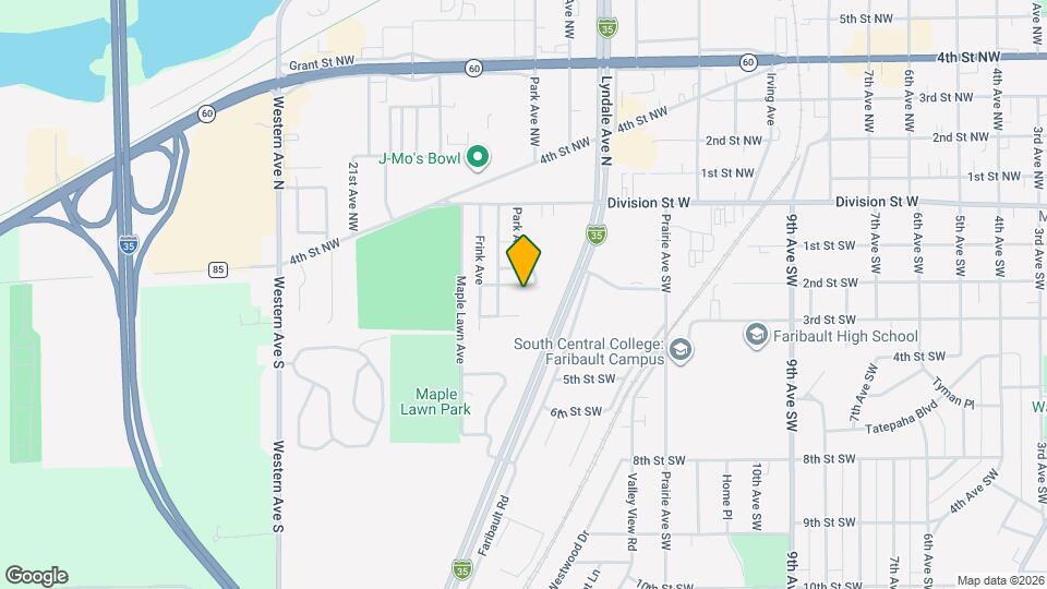 1711 2nd St SW Map and Location Details