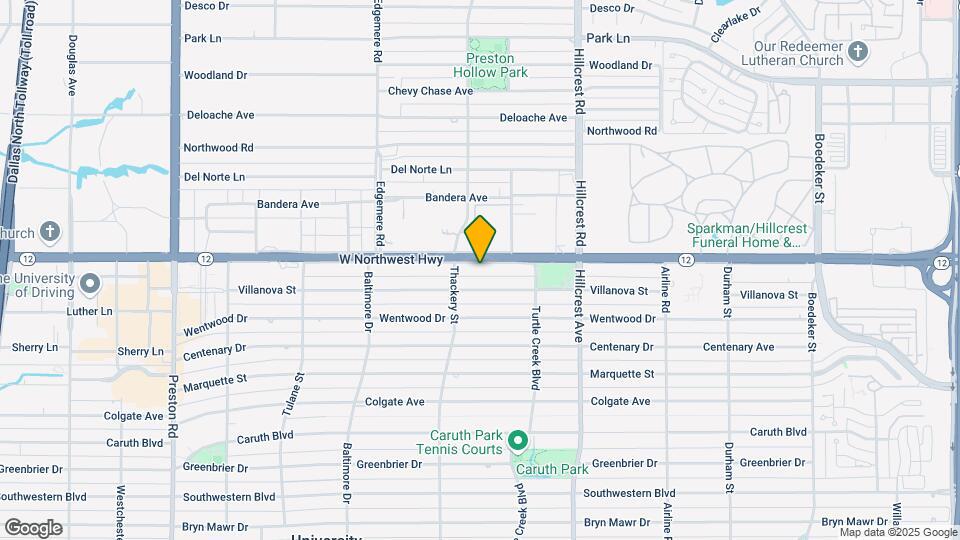 3537 Northwest Pkwy Map and Location Details