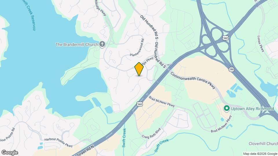 13206 Thornridge Ln Map and Location Details